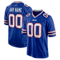 Davalo Custom B.Bills Royal Royal Game Stitched Jerseys