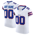 Davalo Custom B.Bills White Vapor F.U.S.E. Elite Stitched Jerseys