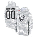 Davalo Custom C.Bears Arctic Camo Salute to Service Pullover Hoodies Limited Any Name & Numbers Stitched Jerseys