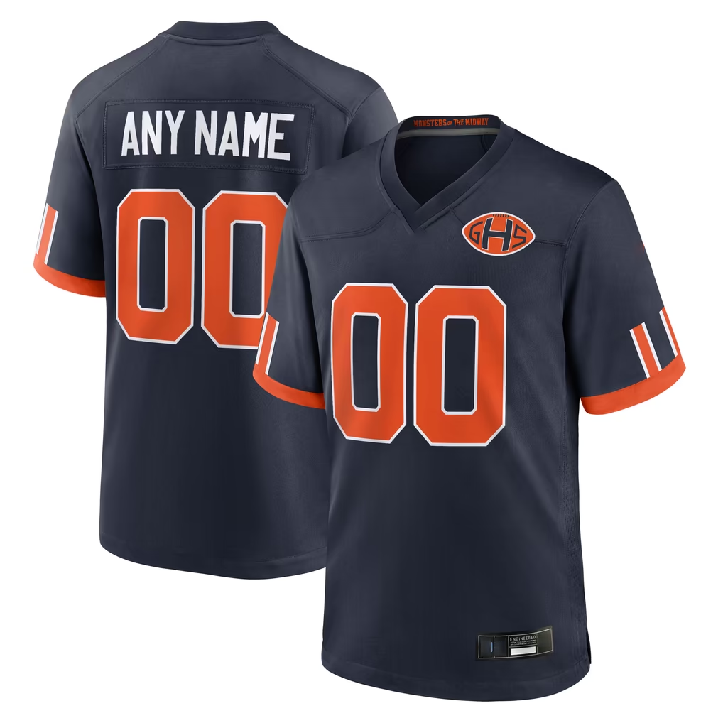 Davalo Custom C.Bears Navy 2026 Rivalries Collection Game Stitched Jerseys