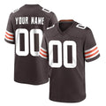 Davalo Custom C.Browns Brown Home Game Any Name & Numbers Stitched Jerseys
