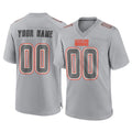 Davalo Custom C.Browns Gray Atmosphere Fashion Game Any Name & Numbers Stitched Jerseys