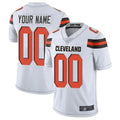 Davalo Custom C.Browns White Alternate Vapor Untouchable Limited Home Game Any Name & Numbers Stitched Jerseys