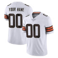 Davalo Custom C.Browns White Vapor Untouchable Limited Home Game Any Name & Numbers Stitched Jerseys