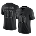 Davalo Custom C.Panthers Black Limited Reflective Game Any Name & Numbers Stitched Jerseys