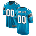 Davalo Custom C.Panthers Blue Game Any Name & Numbers Stitched Jerseys