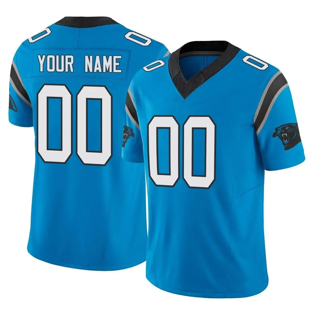 Davalo Custom C.Panthers Blue Vapor F.U.S.E. Limited Home Game Any Name & Numbers Stitched Jerseys