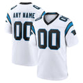 Davalo Custom C.Panthers White Home Game Any Name & Numbers Stitched Jerseys