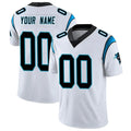 Davalo Custom C.Panthers White Vapor Untouchable Limited Game Any Name & Numbers Stitched Jerseys