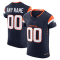 Davalo Custom D.Broncos Navy Vapor F.U.S.E. Elite Stitched Jerseys