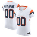 Davalo Custom D.Broncos Vapor F.U.S.E. Elite White Stitched Jerseys