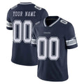 Davalo Custom D.Cowboys Navy Vapor Untouchable Limited Home Game Any Name & Numbers Stitched Jerseys