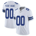 Davalo Custom D.Cowboys White Vapor Untouchable Limited Home Game Any Name & Numbers Stitched Jerseys