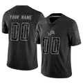 Davalo Custom D.Lions Black RFLCTV Limited Stitched Jerseys