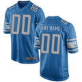 Davalo Custom D.Lions Blue Replica Game Stitched Jerseys