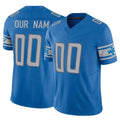 Davalo Custom D.Lions Blue Vapor F.U.S.E. Limited Home Game Any Name & Numbers Stitched Jerseys