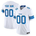 Davalo Custom D.Lions White Vapor F.U.S.E. Limited Elite Stitched Jerseys