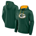 Davalo Custom GB.Packers Green Defender Pullover Hoodie Game Stitched Jerseys