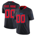 Davalo Custom H.Texans Navy Limited 2nd Alternate Vapor F.U.S.E. Home Game Any Name & Numbers Stitched Jerseys