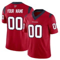 Davalo Custom H.Texans Red Limited Vapor F.U.S.E. Home Game Any Name & Numbers Stitched Jerseys