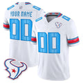 Davalo Custom H.Texans White 2026 Rivalries Vapor Limited Jersey - All Stitched