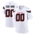 Davalo Custom H.Texans White Home Game Any Name & Numbers Stitched Jerseys