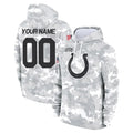 Davalo Custom IN.Colts Arctic Camo Salute to Service Hoodies Limited Game Any Name & Numbers Stitched Jerseys