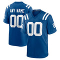 Davalo Custom IN.Colts Royal Home Game Any Name & Numbers Stitched Jerseys