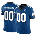 Davalo Custom IN.Colts Royal Limited Indiana Nights Alternate Vapor F.U.S.E. Home Game Any Name & Numbers Stitched Jerseys