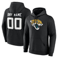 Davalo Custom J.Jaguars Black Pullover Hoodies Limited Any Name & Numbers Stitched Jerseys