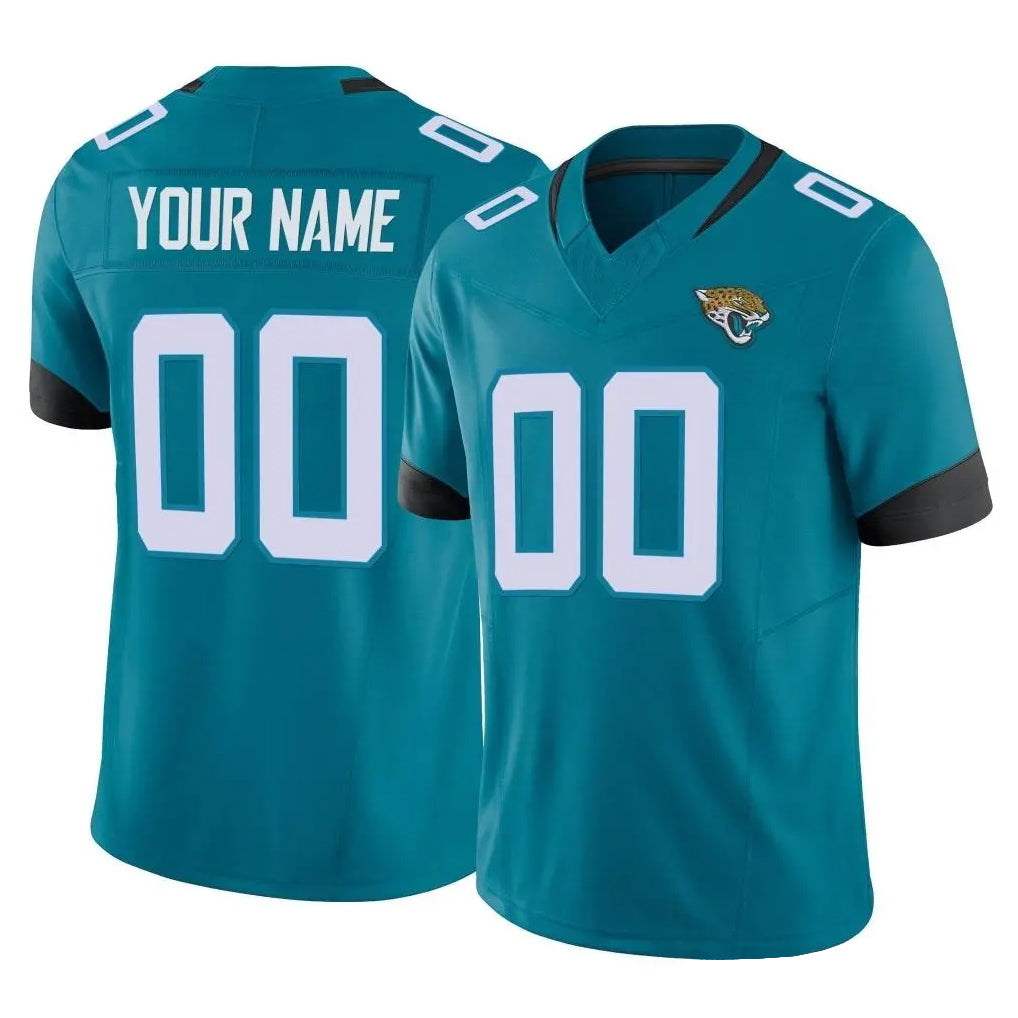 Davalo Custom J.Jaguars Teal Vapor F.U.S.E. Limited Home Game Any Name & Numbers Stitched Jerseys