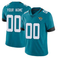 Davalo Custom J.Jaguars Teal Vapor Untouchable Limited Home Game Any Name & Numbers Stitched Jerseys