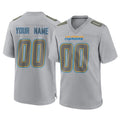 Davalo Custom LA.Chargers Gray Atmosphere Fashion Limited Game Any Name & Numbers Stitched Jerseys