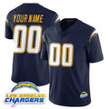 Davalo Custom LA.Chargers Navy Elite Limited Home Game Any Name & Numbers Stitched Jerseys