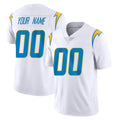 Davalo Custom LA.Chargers White Limited Vapor Untouchable Home Game Any Name & Numbers Stitched Jerseys
