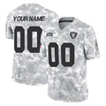Davalo Custom LV.Raiders Arctic Camo Salute To Service Limited Game Any Name & Numbers Stitched Jerseys