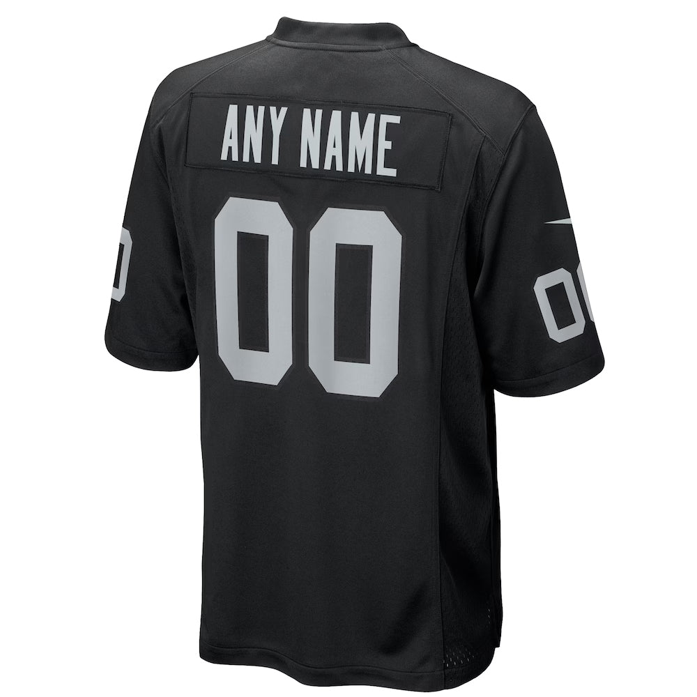 Davalo Custom LV.Raiders Black Home Game Stitched Jersey