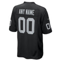 Davalo Custom LV.Raiders Black Home Game Stitched Jersey