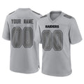 Davalo Custom LV.Raiders Gray Atmosphere Fashion Limited Game Any Name & Numbers Stitched Jerseys