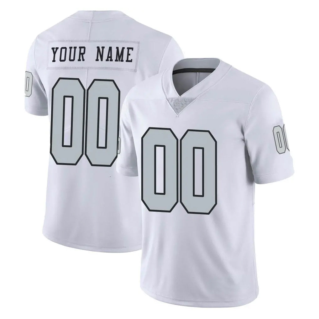 Davalo Custom LV.Raiders White Limited Color Rush Home Game Any Name & Numbers Stitched Jerseys