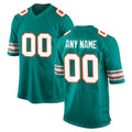 Davalo Custom M.Dolphins Aqua Alternate Home Game Any Name & Numbers Stitched Jerseys