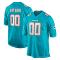 Davalo Custom M.Dolphins Aqua Home Game Any Name & Numbers Stitched Jerseys