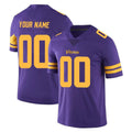 Davalo Custom MN.Vikings Purple Limited Color Rush Home Game Any Name & Numbers Stitched Jerseys