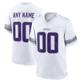 Davalo Custom MN.Vikings White Alternate Game Stitched Jerseys