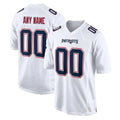 Davalo Custom NE.Patriots White Fashion Limited Home Game Any Name & Numbers Stitched Jerseys