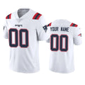 Davalo Custom NE.Patriots White Vapor Untouchable Home Game Any Name & Numbers Stitched Jerseys