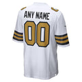 Davalo Custom NO.Saints White Alternate Game Stitched Jerseys