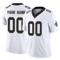 Davalo Custom NO.Saints White Limited Vapor F.U.S.E. Home Game Any Name & Numbers Stitched Jerseys