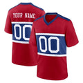 Davalo Custom NY.Giants Red Century Home Game Any Name & Numbers Stitched Jerseys