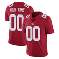Davalo Custom NY.Giants Red Limited Vapor Untouchable Home Game Any Name & Numbers Stitched Jerseys